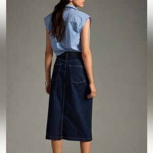 Pilcro Denim Pencil Skirt Size 2